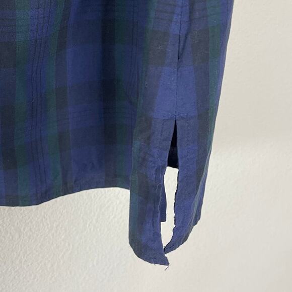 SAIL TO SABLE TARTAN PLAID STRETCH TUNIC TOP SIZE L‎ - Picture 7 of 8